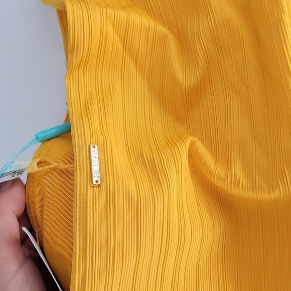 SEA level swim casablanca mid bikini bottom sunflower size 6 - Picture 10 of 10